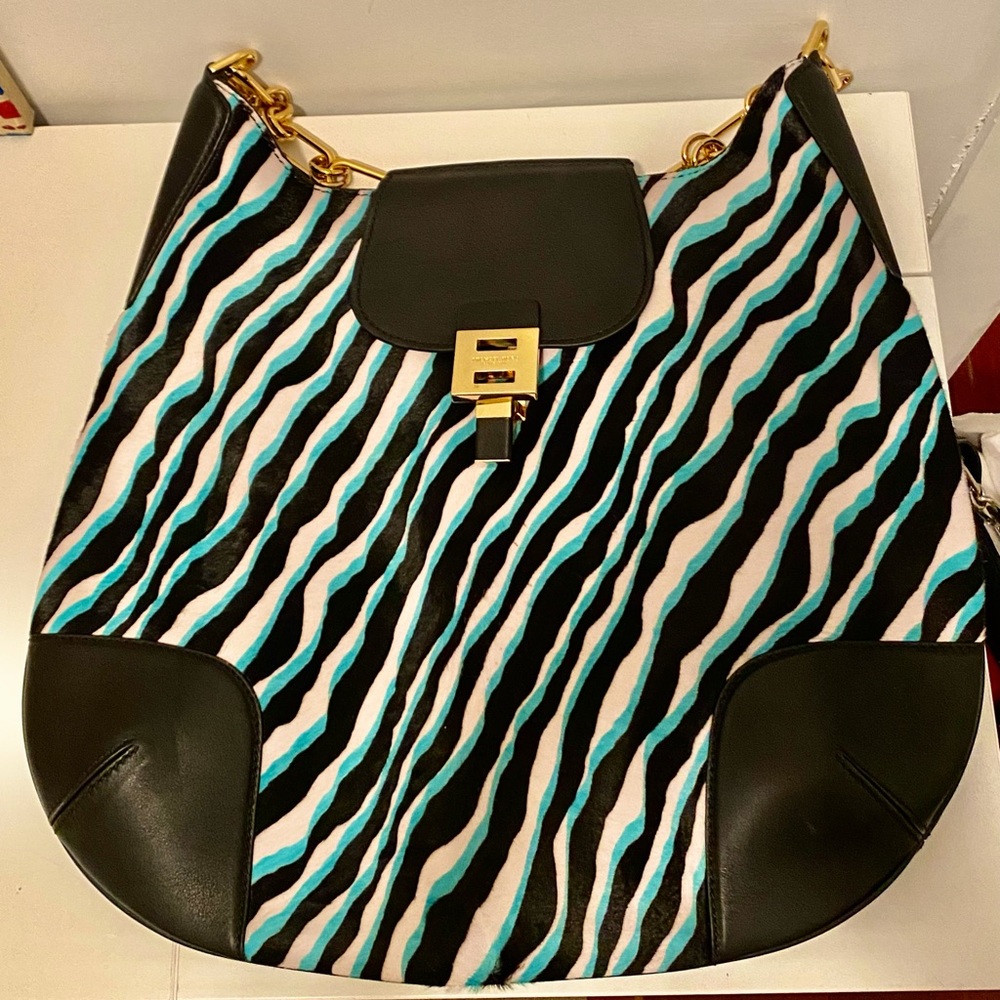 Michael Kors Collection Zebra suede tote - Picture 1 of 4